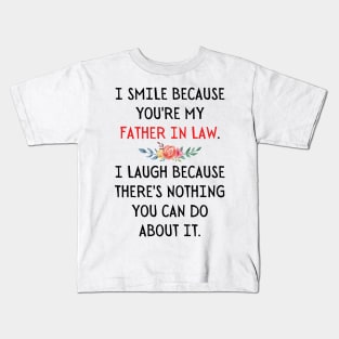 Father in Law humor Kids T-Shirt